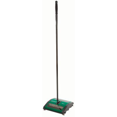 Bissell BG21 9 1/2"W Sweeper w/ Washable Rubber Blades & Steel Handle, Green