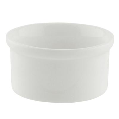 10 Strawberry Street WTR-25RIMCUP 2 oz Porcelain Ramekin w/ Rim, White