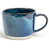 Front of the House DMU027BLP23 16 oz Artefact Mug - Porcelain, Indigo, Blue