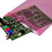 LK Packaging FASST40203 Resealable Anti Static Bag for Electronic Components - 2" x 3", LDPE, Pink, 4 mil