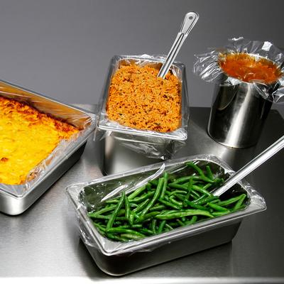 LK Packaging PTL3418 Value Plus Pan Liner for Full-Size Deep Food Pans - 18" x 34", Poly, 0.48 mil