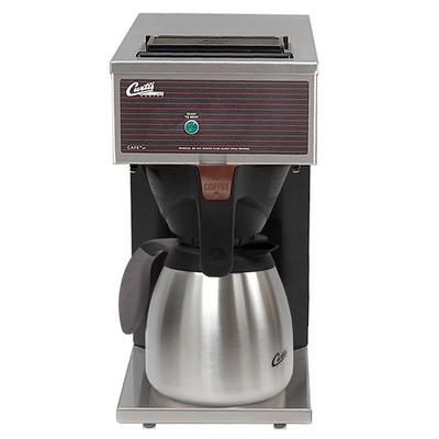 Curtis CAFE0PP10A000 Airpot PourOver Coffee Brewer w/ (1) Lower Warmer, 1 9/10 L Capacity, Manual Fill, 120v, Black