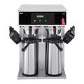 Curtis D1000GT63A000 3 gal Twin Airpot Coffee Brewer w/ Digital Programming, 110v, Twin Head, 2.2 - 2.5 Liter Capacity, Silver