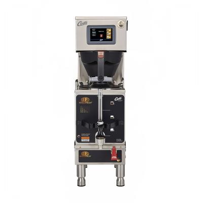 Curtis G4GEMSIF63A1000 Gemini Automatic Satellite Coffee Brewer w/ 1 1/2 gal Capacity & Dispenser, 120/220v, Silver