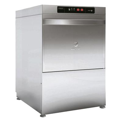 5O7O MD-GW-HTB22P High Temp Rack Undercounter Glass Washer w/ 22 Racks/hr Capacity, Built-in Booster, 208-230v/1-3ph, Stainless Steel