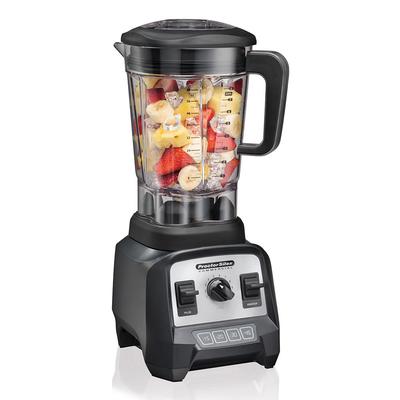 Hamilton Beach 55000 Countertop All Purpose Commercial Blender w/ Polycarbonate Container, 64-Oz. Container, 2.4 HP, Black, 120 V