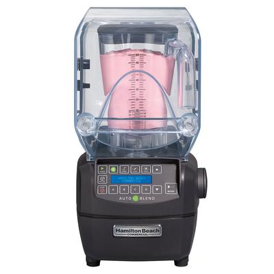 Hamilton Beach HBH850 Countertop Drink Commercial Blender w/ Polycarbonate Container, Pre-Programmed, Black, 120 V