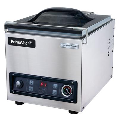 Hamilton Beach HVC254 PrimaVac Vacuum Sealer w/ 10" Seal Bar, 120v, Stainless Steel