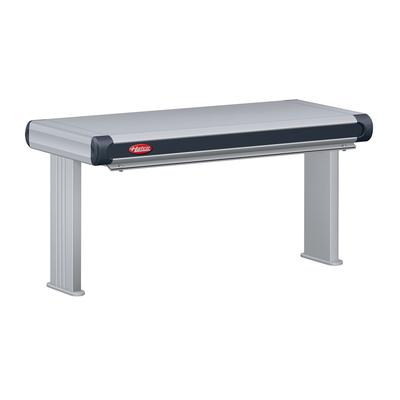Hatco GR2AHL-30D6 240 33 1/2" High Watt Strip Warmer - Double Rod, Remote Control Required, 120/240v/1ph, Silver