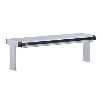 Hatco GR2AHL-48D6 120 51 1/2" High Watt Strip Warmer - Double Rod, Remote Control Required, 120v, Silver