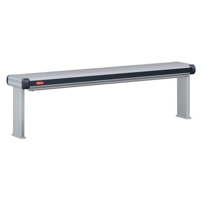 Hatco GR2AHL-54 240 57 1/2" High Watt Strip Warmer - Single Rod, Remote Control Required, 120/240v/1ph, Silver