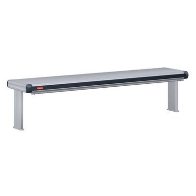 Hatco GR2AHL-66D3 208 69 1/2" High Watt Strip Warmer - Double Rod, Remote Control Required, 120/208v/1ph, Silver