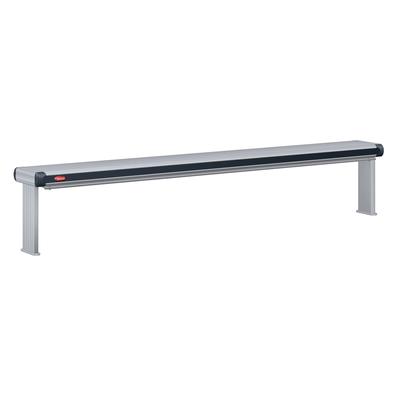 Hatco GR2AHL-84 208 87 1/2" High Watt Strip Warmer - Single Rod, Remote Control Required, 120/208v/1ph, Silver