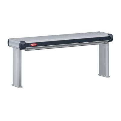 Hatco GR2AL-36 240 39 1/2" Standard Watt Strip Warmer - Single Rod, Remote Control Required, 120/240v/1ph, Silver