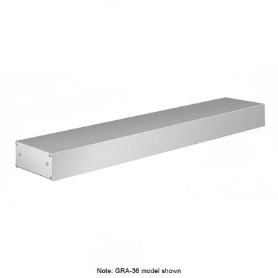 Hatco GRA-24 208 24" Standard Watts Infrared Strip Warmer - Single Rod, 1 Built In Toggle Control, 208v/1ph, Silver (Cord & Plug Not Included)
