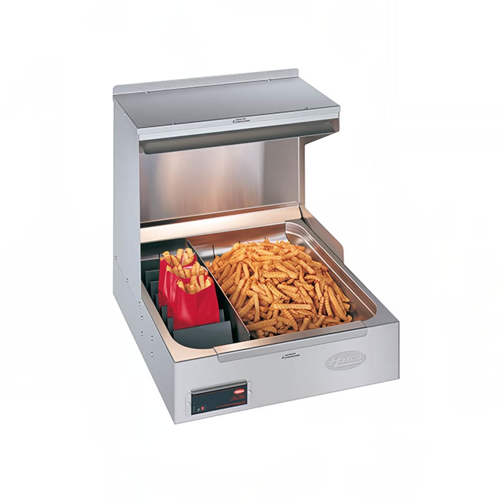 Hatco GRFHS-22 21 5/8" GloRay Countertop Fry Holding Station - Rod Type, 120v, Electric, Stainless Steel