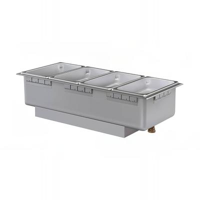 Hatco HWB-43D Drop In Hot Food Well w/ (4) 1/3 Size Pan Capacity, 240v/1ph, Stainless Steel