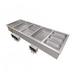 Hatco HWBI-4M Drop-In Hot Food Well w/ (4) Full Size Pan Capacity, 208v/1ph, Stainless Steel