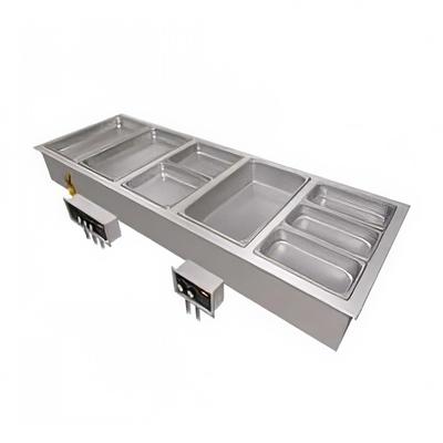 Hatco HWBI-5MA Drop-In Hot Food Well w/ (5) Full Size Pan Capacity, 240v/1ph, Stainless Steel
