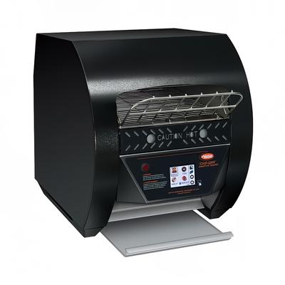 Hatco TQ3-400 120/1 BLK Conveyor Toaster - 420 Slices/hr w/ 2" Product Opening, Black, 120v, 2" Opening