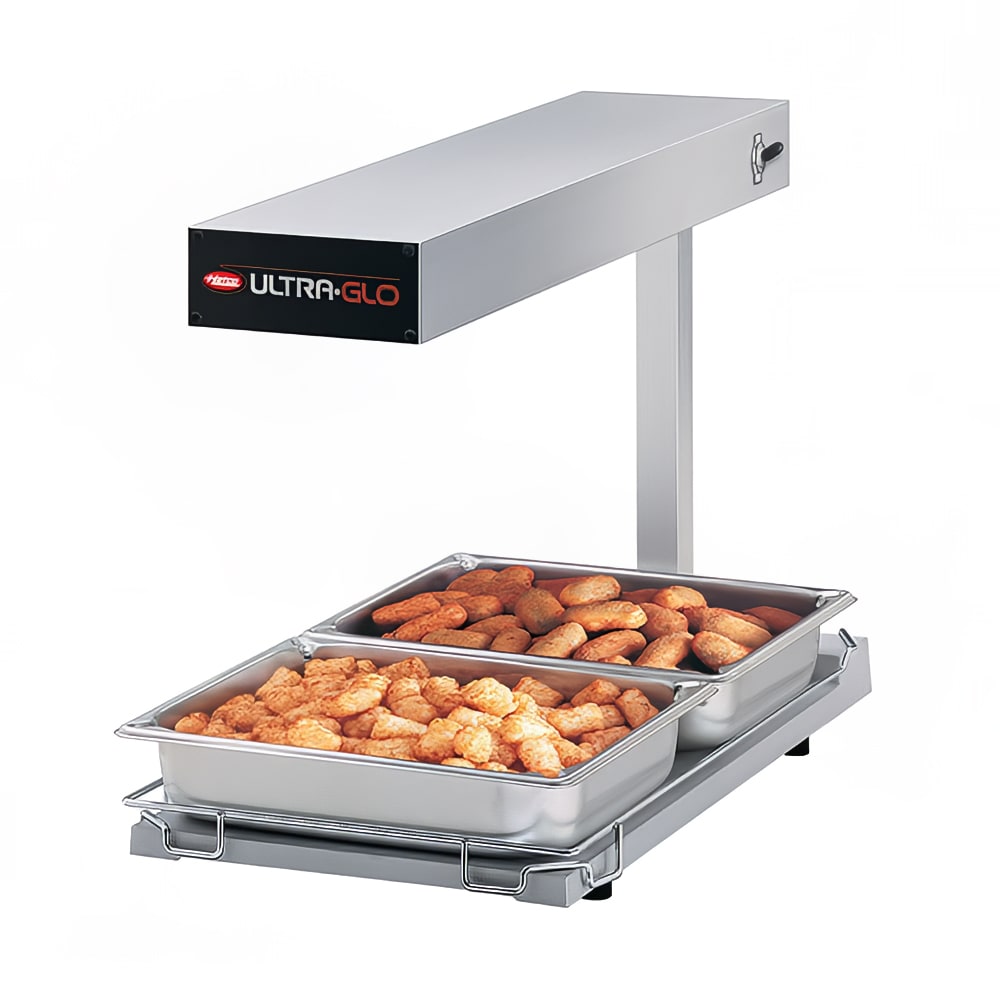 Hatco UGFFB-120-T-QS 12 3/4" Ultra Glo Portable Fry Warmer Dump Station - Rod Type, 120v