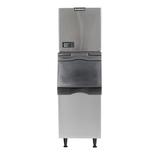 Scotsman MC0322MW-1/B322S 366 lb Prodigy ELITE Full Cube Commercial Ice Machine w/ Bin - 370 lb Storage, Water Cooled, 115v, Stainless Steel