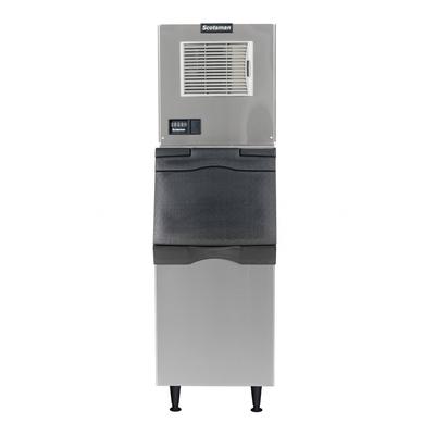 Scotsman MC0522SA-1/B322S 475 lb Prodigy ELITE Half Cube Commercial Ice Machine w/ Bin - 370 lb Storage, Air Cooled, 115v, Small Cube Ice, 370-lb. Storage, Stainless Steel