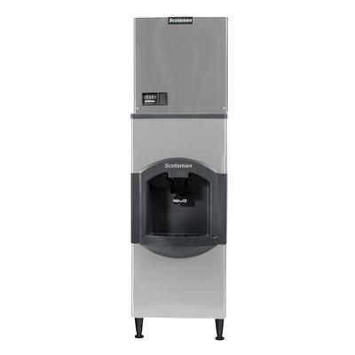 Scotsman MC0522SW-1/HD22B-1 480 lb Prodigy ELITE Half Cube Commercial Ice Machine w/ Ice Dispenser - 120 lb Storage, Bucket Fill, 115v, 480 lb Ice Production, 120-lb. Storage, Stainless Steel