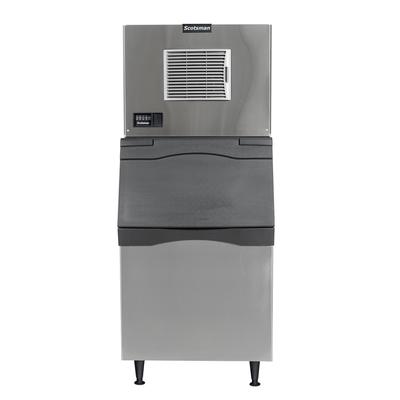 Scotsman MC0530SA-1/B530S 525 lb Prodigy ELITE Half Cube Commercial Ice Machine w/ Bin - 536 lb Storage, Air Cooled, 115v, 525 lb Daily Production, 536-lb. Storage, Stainless Steel