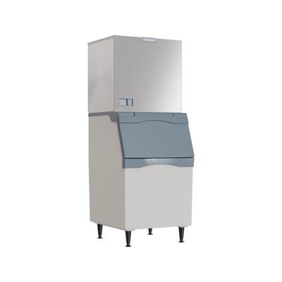 Scotsman MC0830MW-32/B530P 924 lb Prodigy ELITE Full Cube Commercial Ice Machine w/ Bin - 536 lb Storage, Water Cooled, 208-230v, 924 lb Daily Production, Stainless Steel