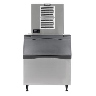 Scotsman MC1030MA-32/B842S/KBT29 1077 lb Prodigy ELITE Full Cube Commercial Ice Machine w/ Bin - 778 lb Storage, Air Cooled, 208-230v, Stainless Steel