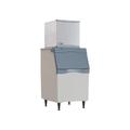 Scotsman NS0422W-1/B530P/KBT27 455 lb Prodigy Plus Nugget Commercial Ice Machine w/ Bin - 536 lb Storage, Water Cooled, Softer Nugget, 115v, Stainless Steel