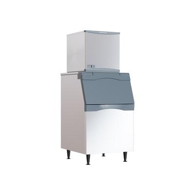 Scotsman NS0422W-1/B530S/KBT27 455 lb Prodigy Plus Nugget Commercial Ice Machine w/ Bin - 536 lb Storage, Water Cooled, Softer Nugget, 115v, Stainless Steel
