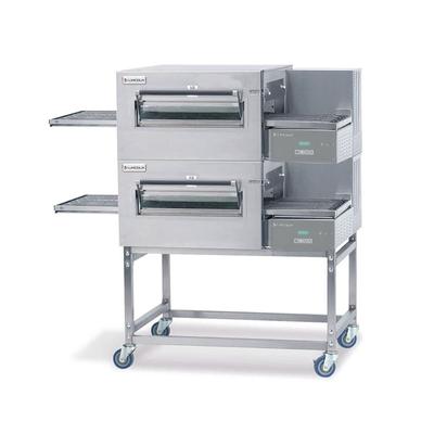 Lincoln 1180-FB2G NG 56" Gas Double Impinger Conveyor Oven - Natural Gas, Gas Type: NG