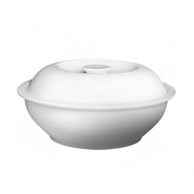 Cameo China 210-274 36 oz Imperial Casserole Dish - Ceramic, White