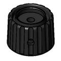 T&S 001492-20 Black Knob for Ledge Faucet