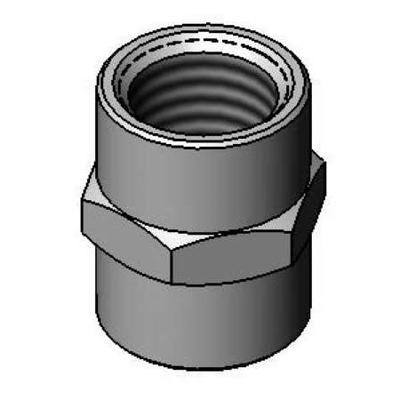 T&S 001769-40 Coupling w/ 3/8