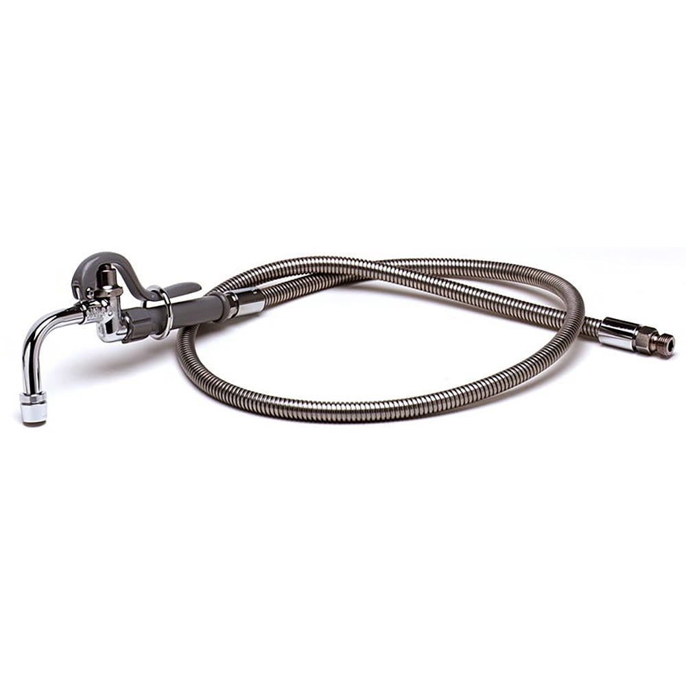 T&S B-0102-C Pot & Glass Filler, Auto Shut-Off Valve, Aerator, Stainless Steel