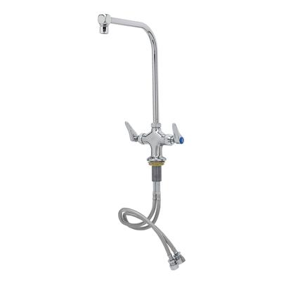 T&S B-0318-03 Mixing Faucet w/ 1 Hole, Lever Handles, Chrome