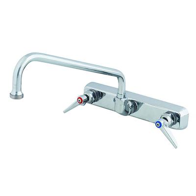 T&S B-1128 Splash Mount Faucet w/ 12" Swing Nozzle