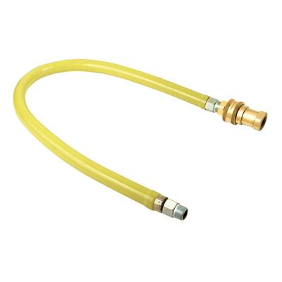 T&S HG-6D-60S 60" SwiveLink Gas Connector w/ Reverse Quick Disconnect - 3/4" NPT