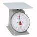 Winco SCAL-810 10 lb Receiving Scale, 8" Dial, Large Steel Platform, 10 lbs., Painted Steel