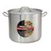 Winco SST-24 24 qt Stainless Steel Stock Pot w/ Cover - Induction Ready