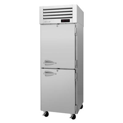 Turbo Air PRO-26-2H2-PT Full Height Pass Thru Mobile Heated Cabinet w/ (3) Shelves, 208v/1ph, 4 Solid Doors, Stainless Steel