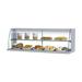Turbo Air TOMD-75HS 75 5/8" High Top Dry Display Case for TOM-75S/L, Stainless Steel