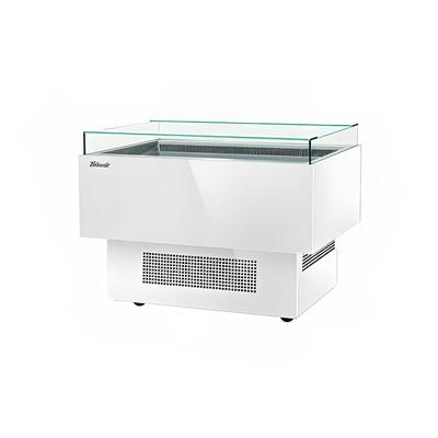 Turbo Air 50" Horizontal Open Air Sandwich/Cheese Merchandiser - 1 Level, White, 115v, TOS-50PN-W