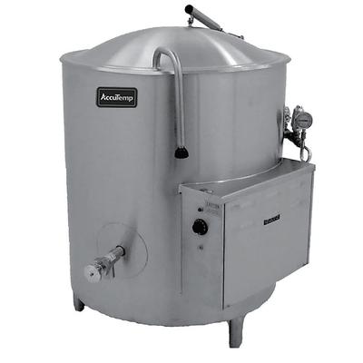 AccuTemp ALLEC-30 -240/3 30 gal Steam Kettle - Stationary, 2/3 Jacket, 240v/3ph, Stainless Steel