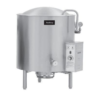 AccuTemp ALLGB-30 NG 30 gal Steam Kettle - Stationary, 2/3 Jacket, Natural Gas, Stainless Steel, Gas Type: NG