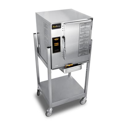 AccuTemp E62083D100SGL (6) Pan Convection Commercial Steamer - Stand, Holding Capabilty, 208v/3ph, 6-pan Capacity, 3-gal. Resevoir