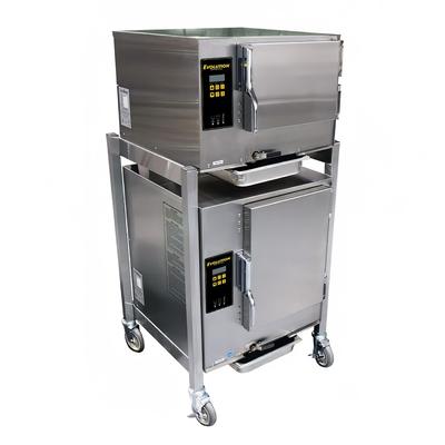 AccuTemp E64403D120DBL 12 Pan Covection Commercial Steamer - Holding Capability, 440v/3ph